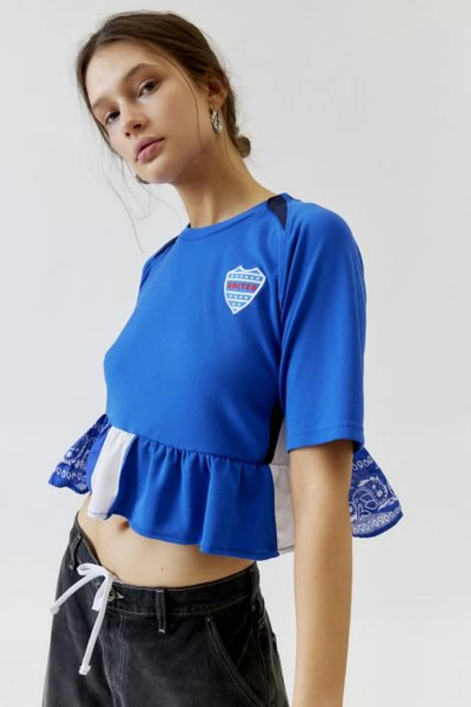 Urban Renewal Remade Bandana Hem Soccer Jersey Tee