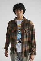 Urban Renewal Remade Overdyed Flannel Shirt