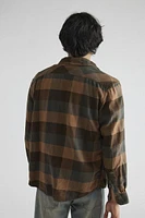 Urban Renewal Remade Overdyed Flannel Shirt