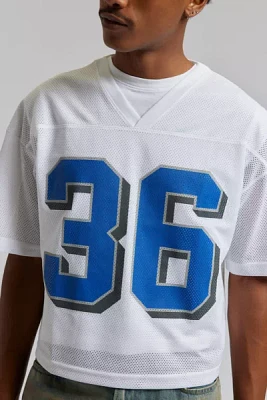Mesh Football Jersey V-Neck Tee