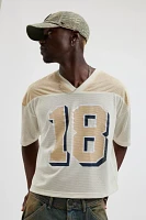 Mesh Football Jersey V-Neck Tee