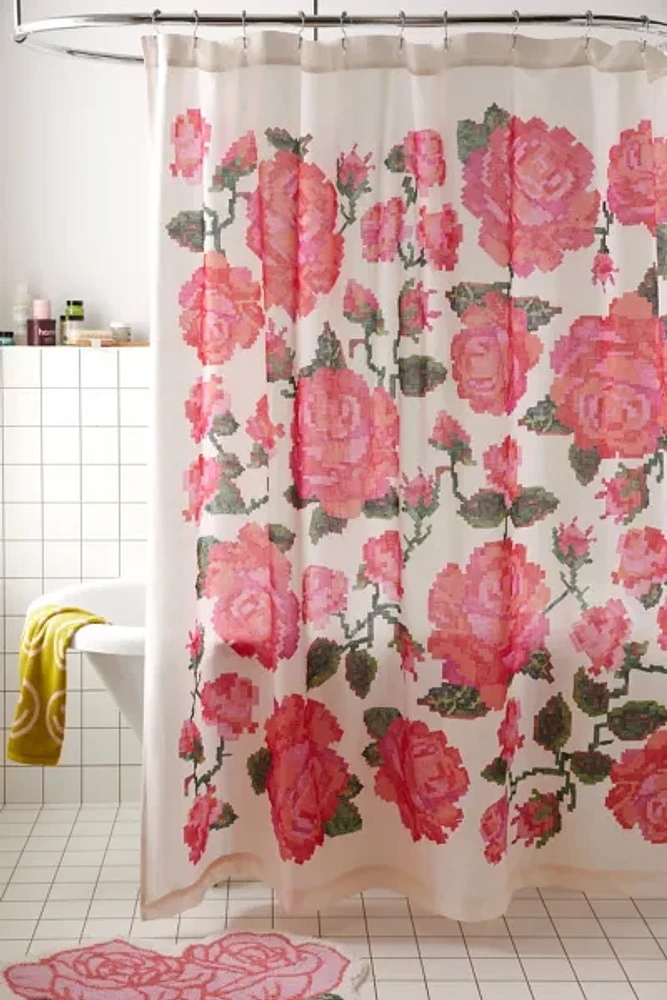 Lana Rose Shower Curtain