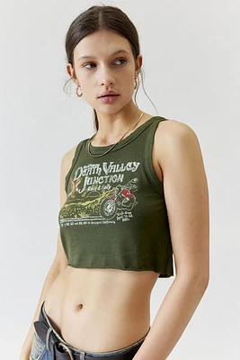 Death Valley Junction Ribbed Graphic Tank Top