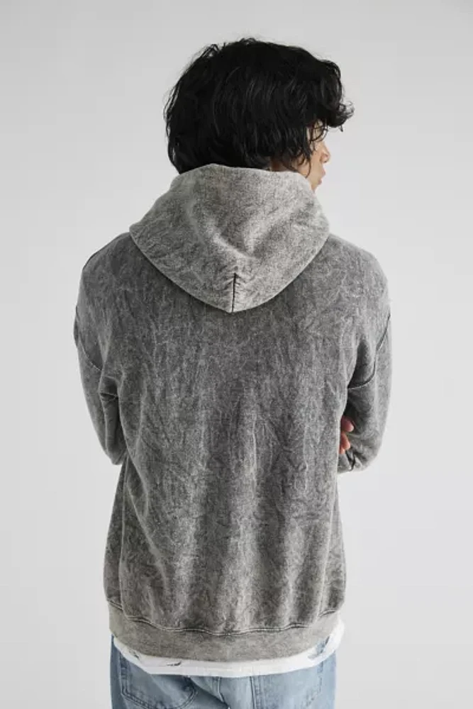 Urban Renewal Remade Acid Wash Hoodie Sweatshirt