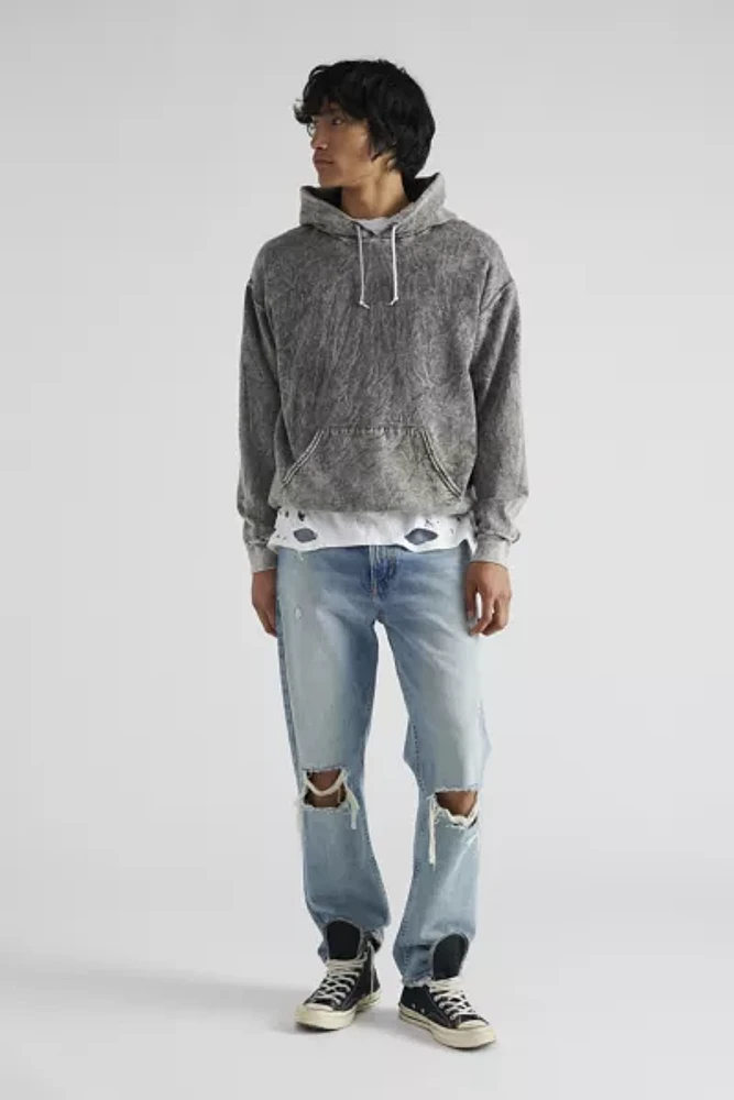 Urban Renewal Remade Acid Wash Hoodie Sweatshirt