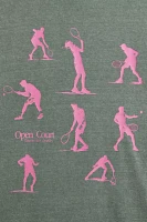 Open Court Tennis Tee