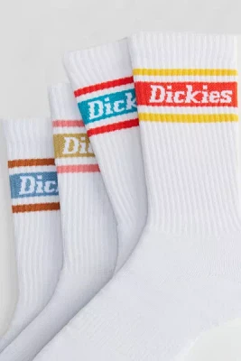 Dickies Rugby Stripe Crew Sock 4-Pack