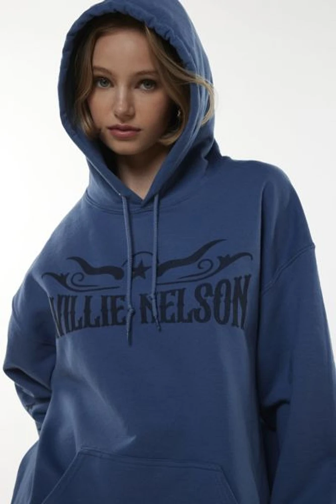 Willie Nelson Outlaw Graphic Hoodie Sweatshirt