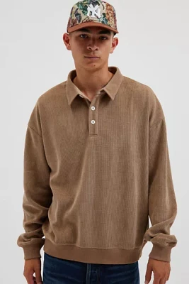 Kuwalla Tee Chenille Polo Sweater