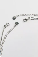 Snake Chain Stainless Steel Layered Necklace Set