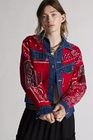 Urban Renewal Remade Bandana Patch Denim Jacket