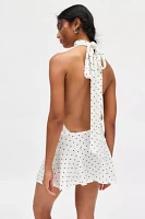 Jaded London Enya Backless Draped Mini Dress