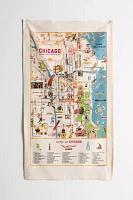 Cavallini Papers Souvenir Map Tapestry