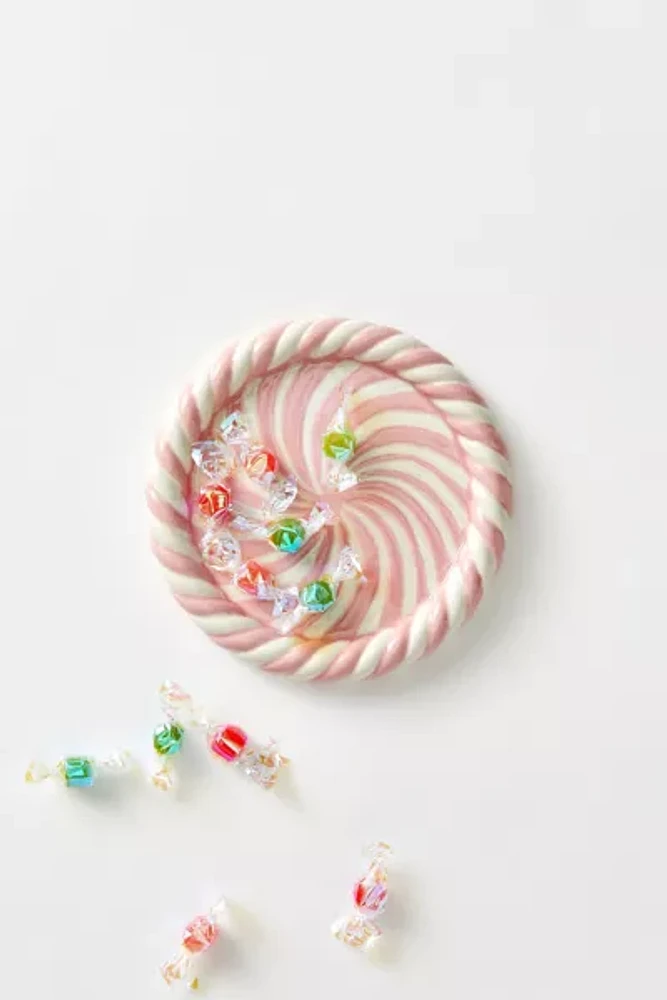 Peppermint Swirl Catch-All Dish