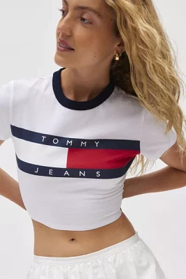 Tommy Jeans Colorblocked Slim Cropped Tee