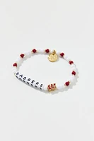 Little Words Project University Of Wisconsin Beaded Bracelet