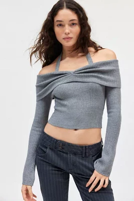 Kimchi Blue Devon Cold Shoulder Sweater