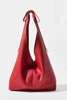 Kimchi Blue Bow Faux Leather Hobo Bag