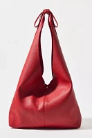 Kimchi Blue Bow Faux Leather Hobo Bag