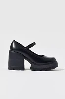 Charles & Keith Buckled Platform Mary Jane Heel