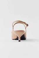 Charles & Keith Bow Slingback Kitten Heel