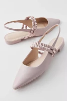 Charles & Keith Scrunchie Slingback Mule