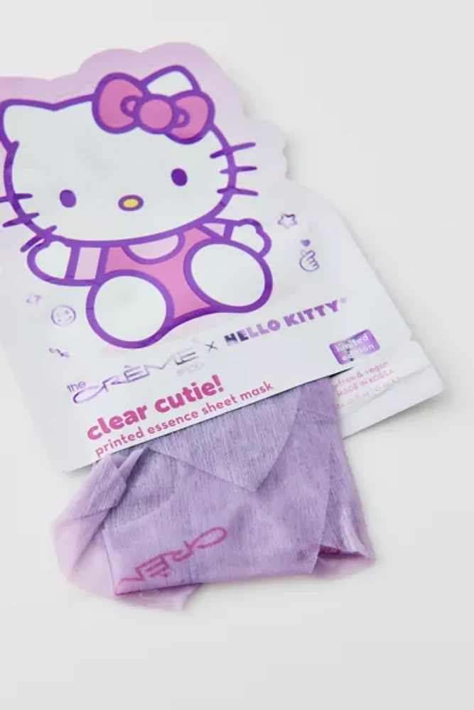 The Crème Shop X Hello Kitty Clear Cutie Facial Sheet Mask