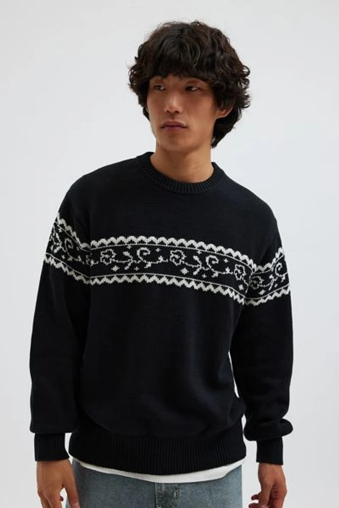 The Critical Slide Society Walker Crew Neck Sweater