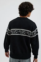 The Critical Slide Society Walker Crew Neck Sweater