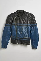 Vintage Leather Moto Jacket