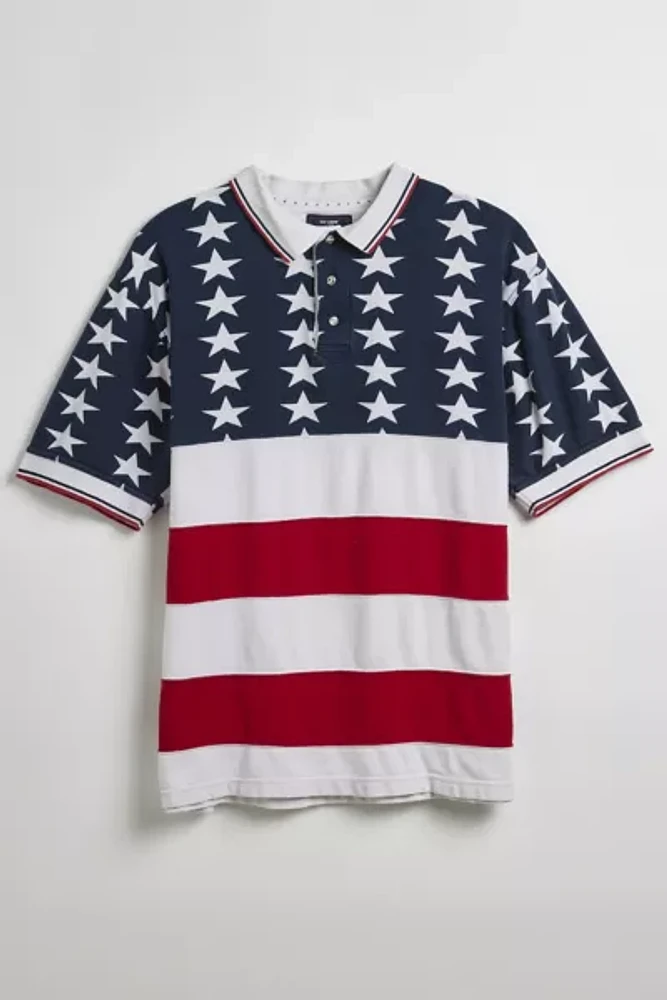 Vintage Flag Polo Shirt