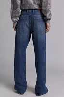 Tommy Jeans Mia Studded Star Mid-Rise Relaxed Jean