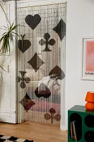 Playing Card Bamboo Beaded Curtain