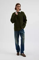 Levi’s® Battery Cable Knit Crew Neck Sweater