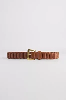 Woven Leather Belt