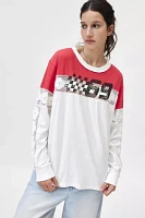 BDG Graham Spliced Long Sleeve Graphic Tee