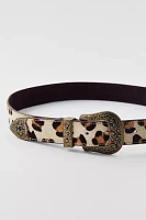 Jessie Cheetah Western Belt