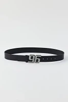 Number Moto Leather Belt