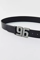 Number Moto Leather Belt