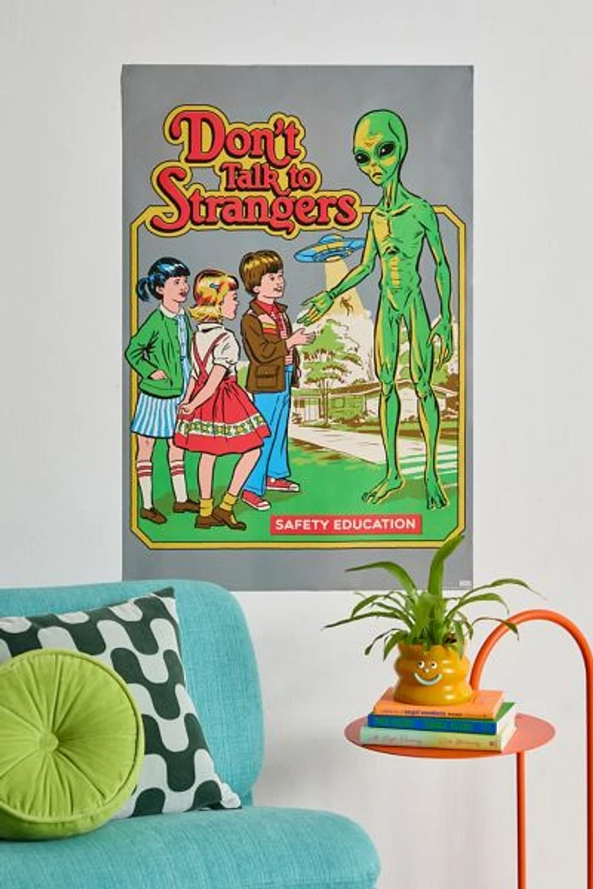 Steven Rhodes Don’t Talk To Strangers Poster