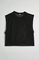 Champion UO Exclusive Open Crochet Crew Neck Tank Top