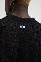 Champion UO Exclusive Open Crochet Crew Neck Tank Top