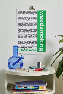 Choose Weed Poster