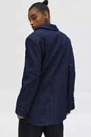 AFRM Agnes Denim Oversized Blazer