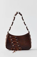 Silence + Noise Kez Boho Laced Baguette Bag