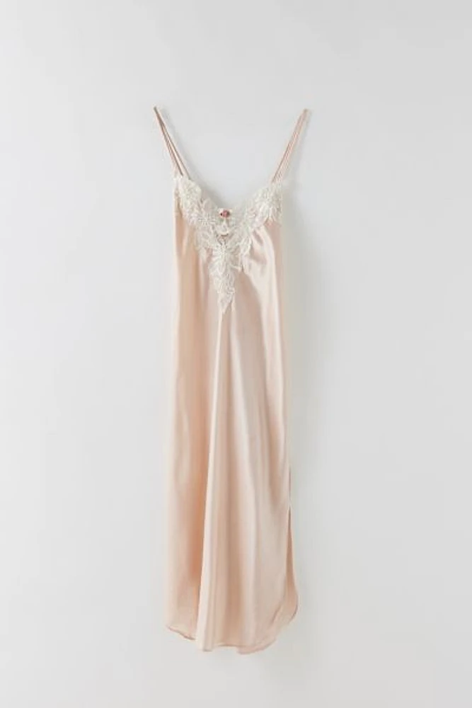 Vintage Satin Slip Dress