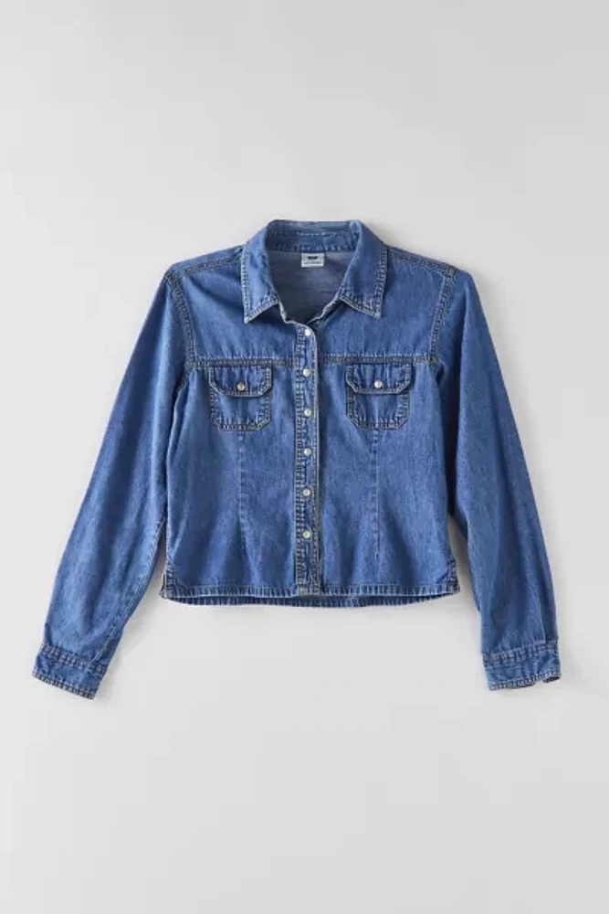 Vintage Western Chambray Top
