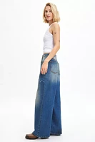 GUESS ORIGINALS Double Pocket Wide Leg Jean