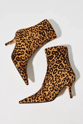 Steve Madden Alston Leopard Print Ankle Boot