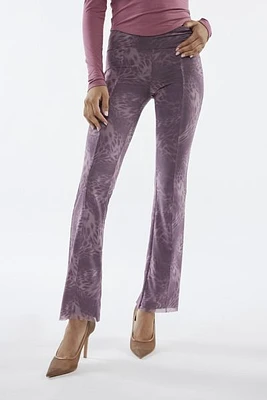 Silence + Noise Bella Mesh Flare Pant